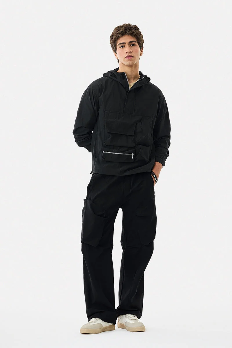 SNITCH Loose Fit Stretch Cargo Pants